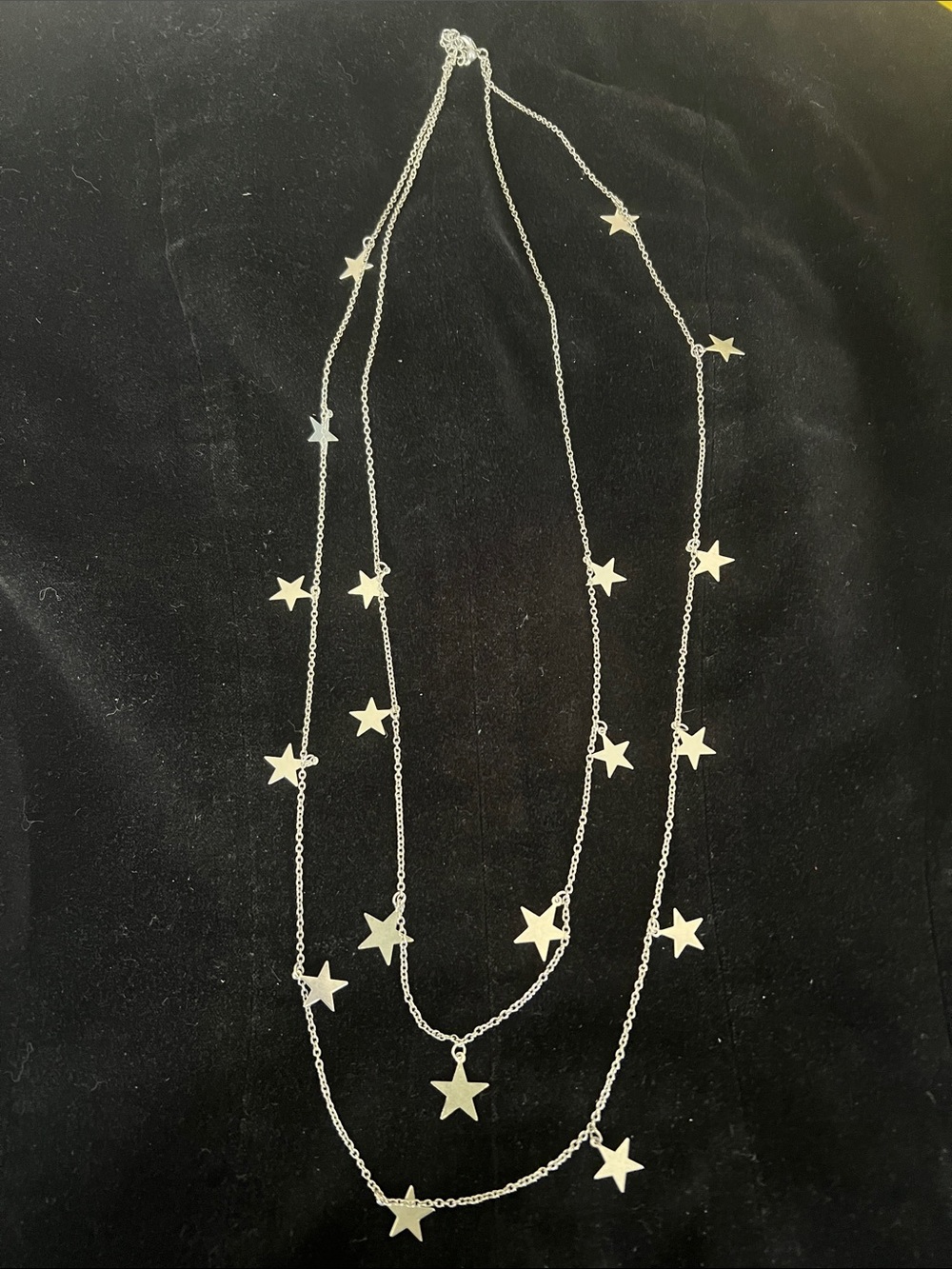 Silver Star Multi-Layer Necklace - Women Jewelry